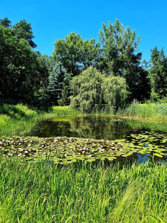 Wrzosowe Siedlisko Villa Czosnów Buitenkant foto